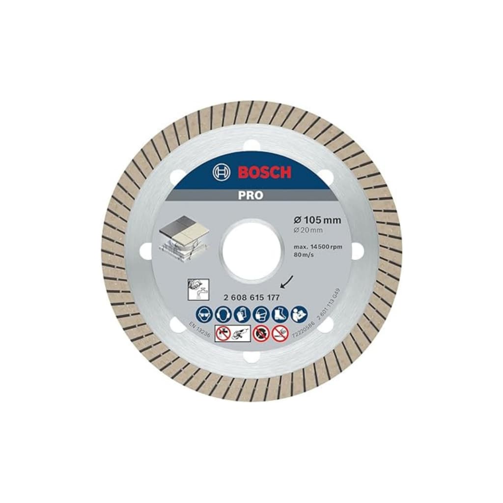 Bosch Disco Diamantado PRO Porcelanato 105mm
