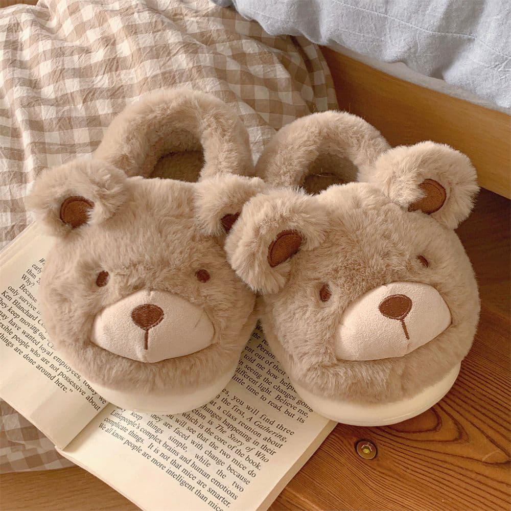 Pantufafa Ursinhos Infantil Fofinho Antiderrapante confortavel macia de pelucia