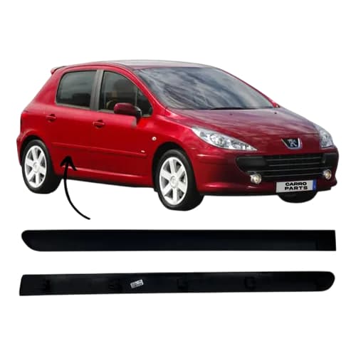 FRISO LATERAL PORTA TRASEIRA DIREITA PEUGEOT 307 2002 A 2012