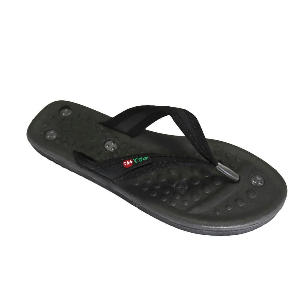 Chinelo Dedo Baixo Fino Magnético Kelly Preto Par - Terumi