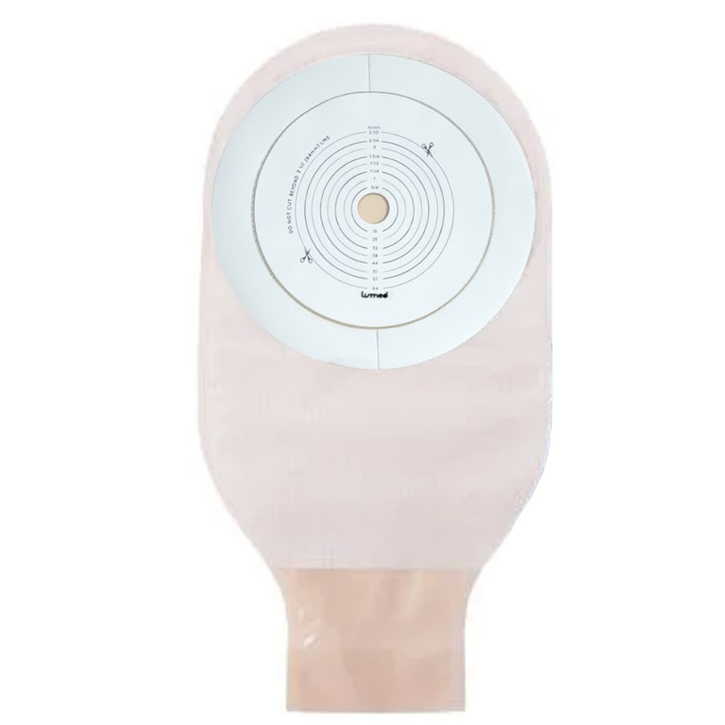 Bolsa Colostomia e Ileostomia Adulto Recortável 19MM/64MM Opaca 1Und Skinupper
