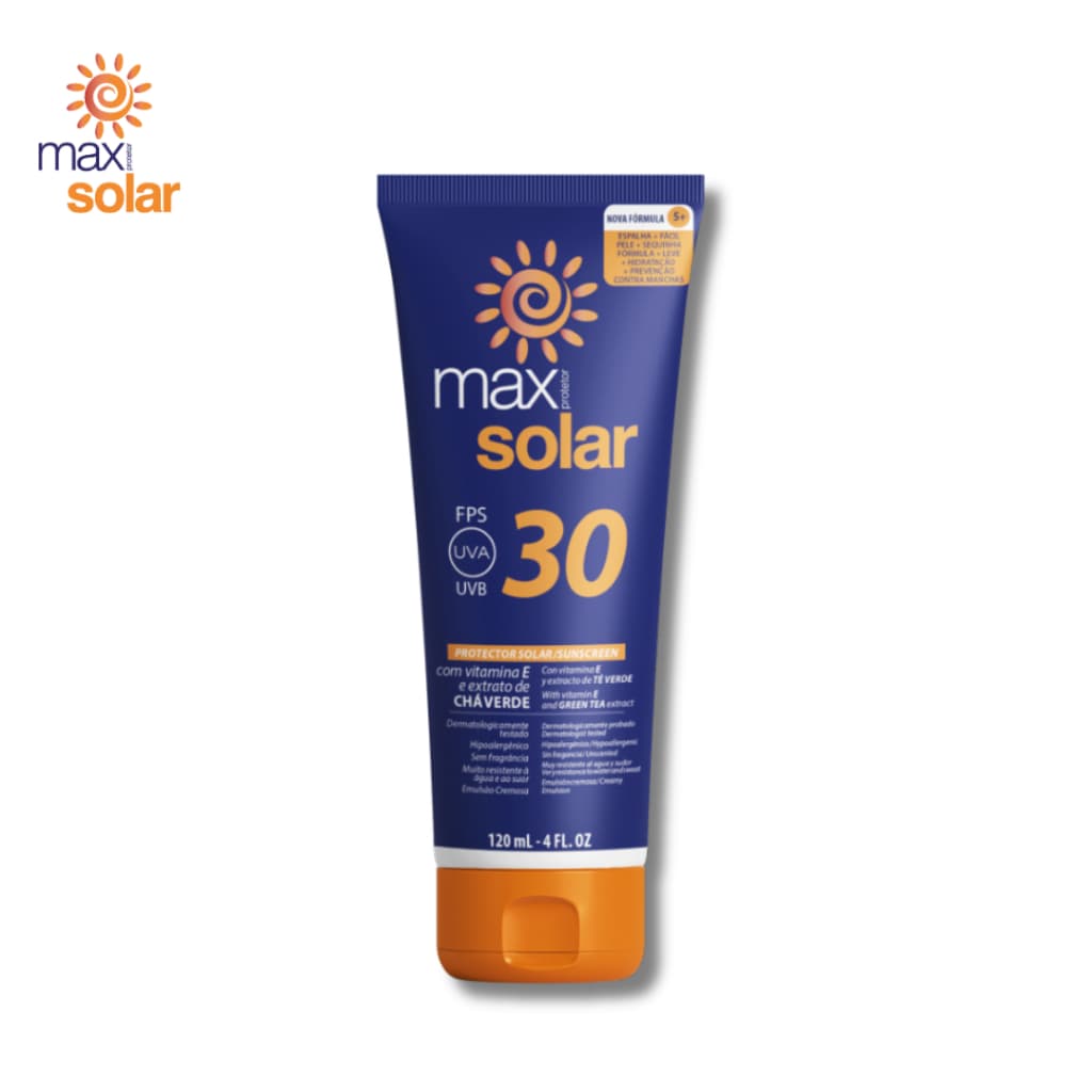 MAX PROTETOR SOLAR  FPS 30 - 120 mL