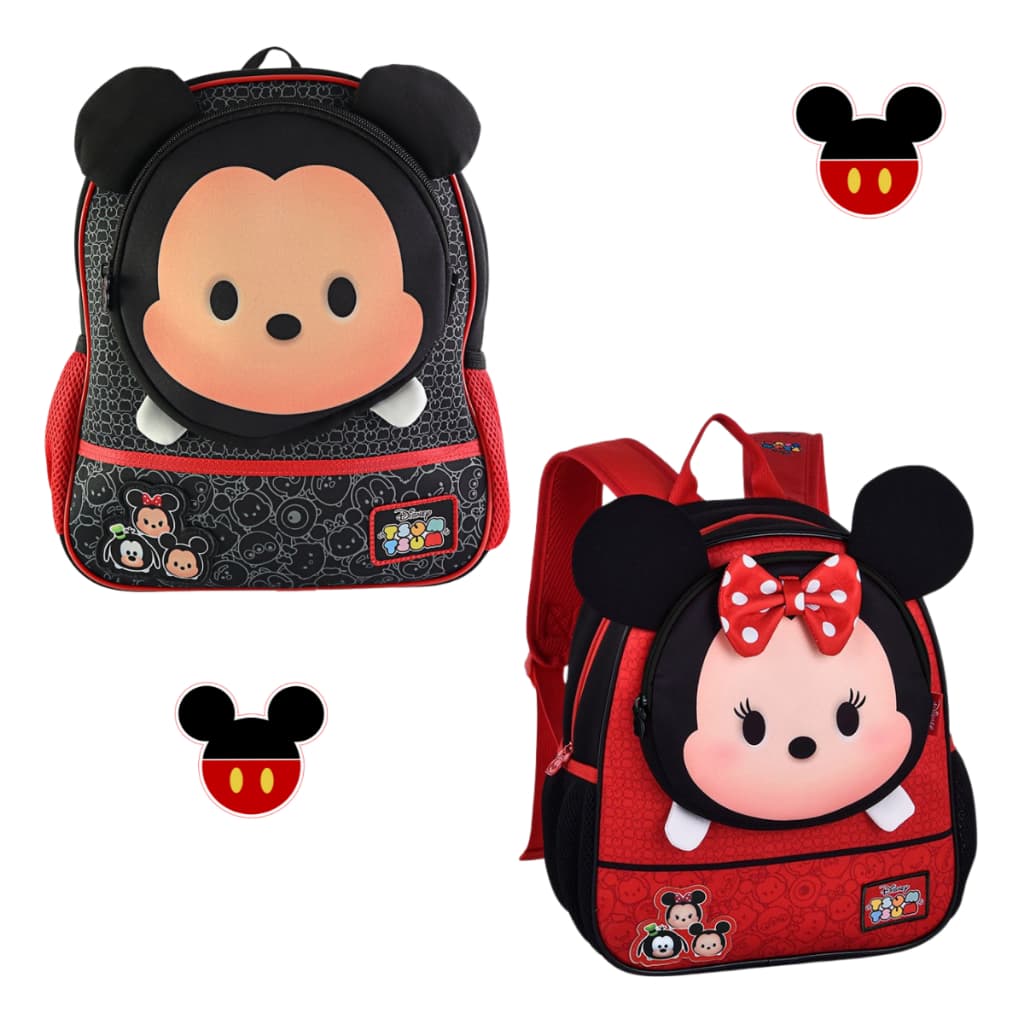 Mochila De Costas Escolar Infantil Mickey