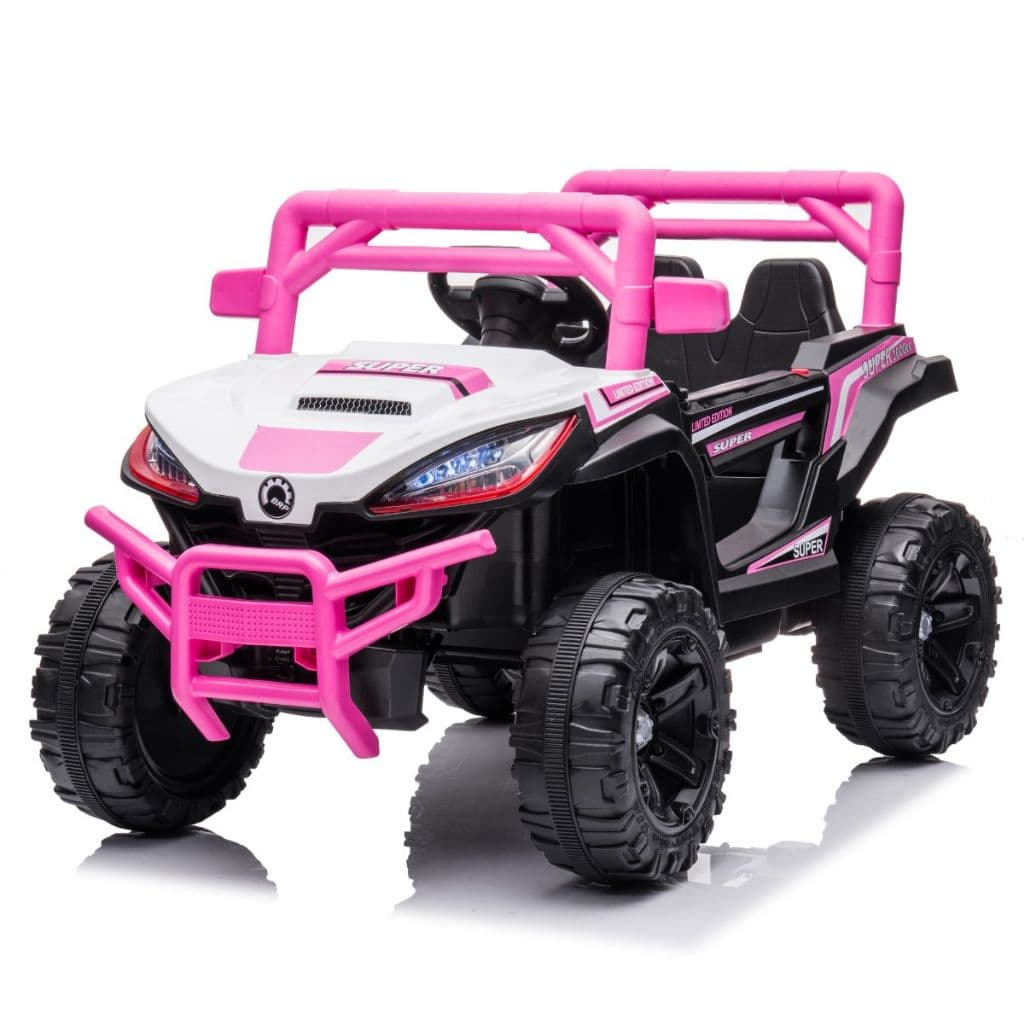 Carrinho Elétrico Mini Quadriciclo Utv Infantil 12v Som Luz