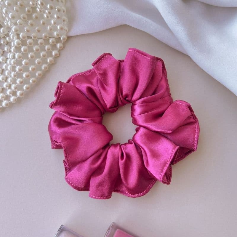 Xuxinha de Cabelo Scrunchie Cetim - Elástico de Cabelo