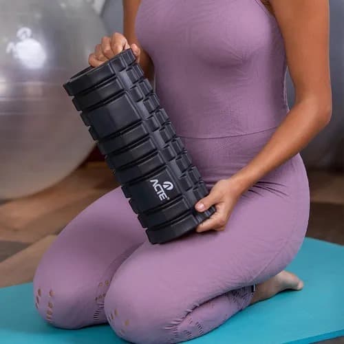 Rolo de Massagem Liberação Miofascial Yoga Massagem Corporal Alogamento Fisioterapia