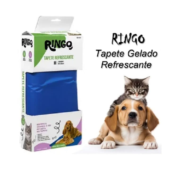 Tapete Refrescante Gelado Para Pet Cachorro Gato Cão - Ringo