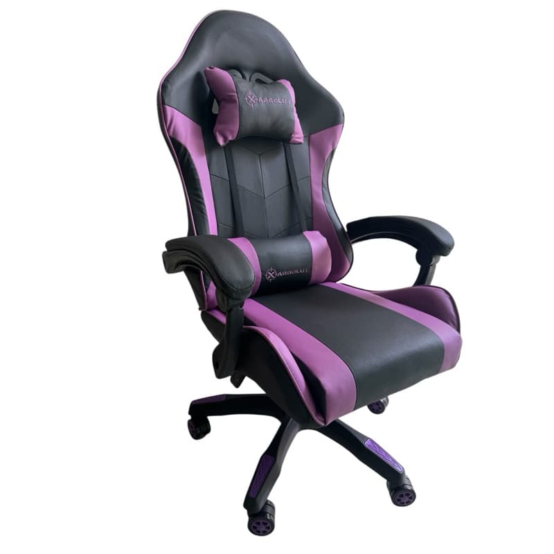 Cadeira Gamer X-Absolut Roxa Escritório Ergonômica Reclinável Giratória