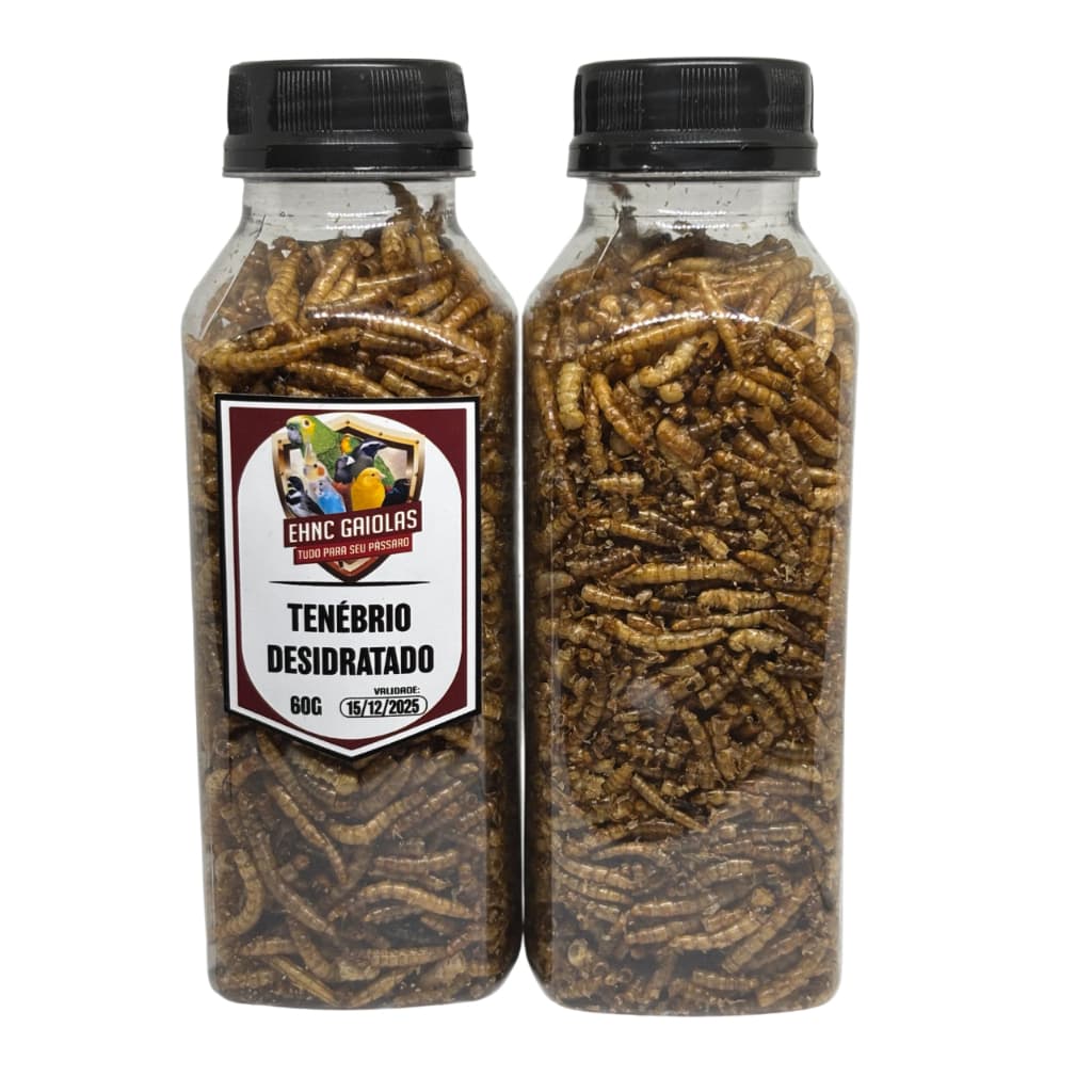 Tenébrio Molitor Desidratados  - 60g