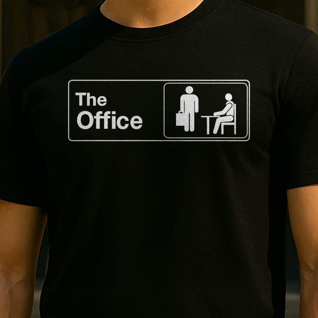 Camiseta Unissex Série The Office Camisa Masculina Feminina 100% Algodão Michael Scott Dunder Mifflin Company The Office