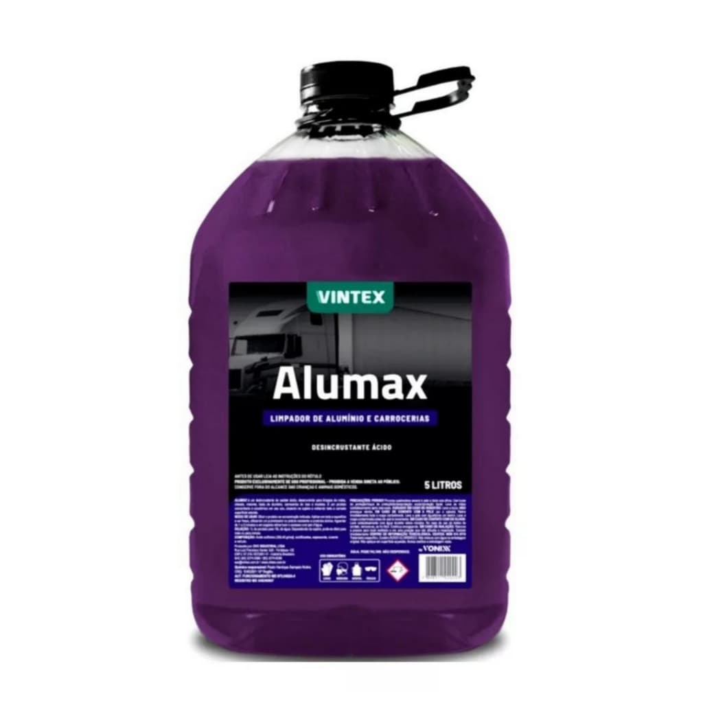 Alumax vonixx limpa bau chassi motor carrocerias 5l