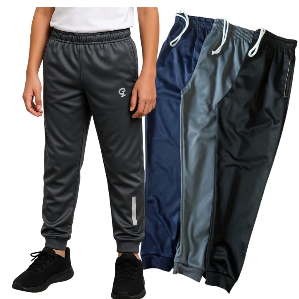 Kit 3 Calça Infantil Masculina | Look Inverno Menino | Flanelado Quente e Confortável
