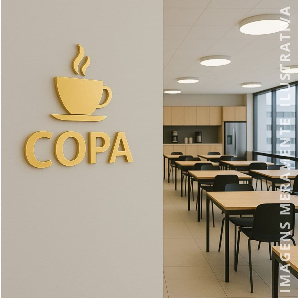 Placas De Sinalização Consultório Banheiro Copa DML Em Acrílico