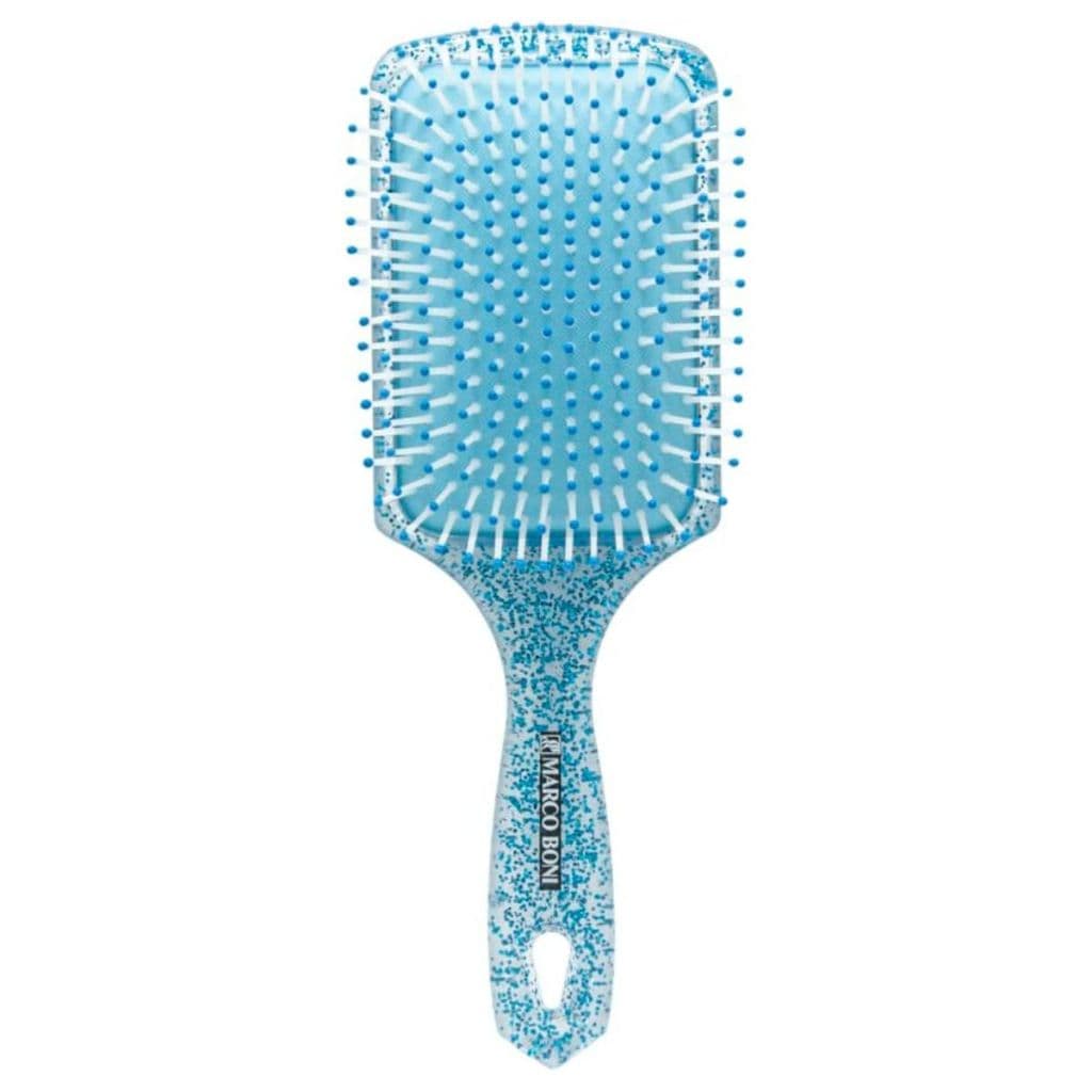 Escova Marco Boni Raquete Profissional Glitter - AZUL