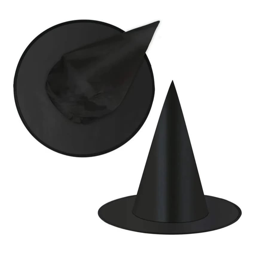 Chapéu De Bruxa Halloween Festa Fantasia Carnaval
