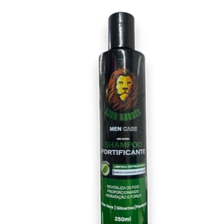 Shampoo para Barba Fortificante Men Care Leon Barber 250ml