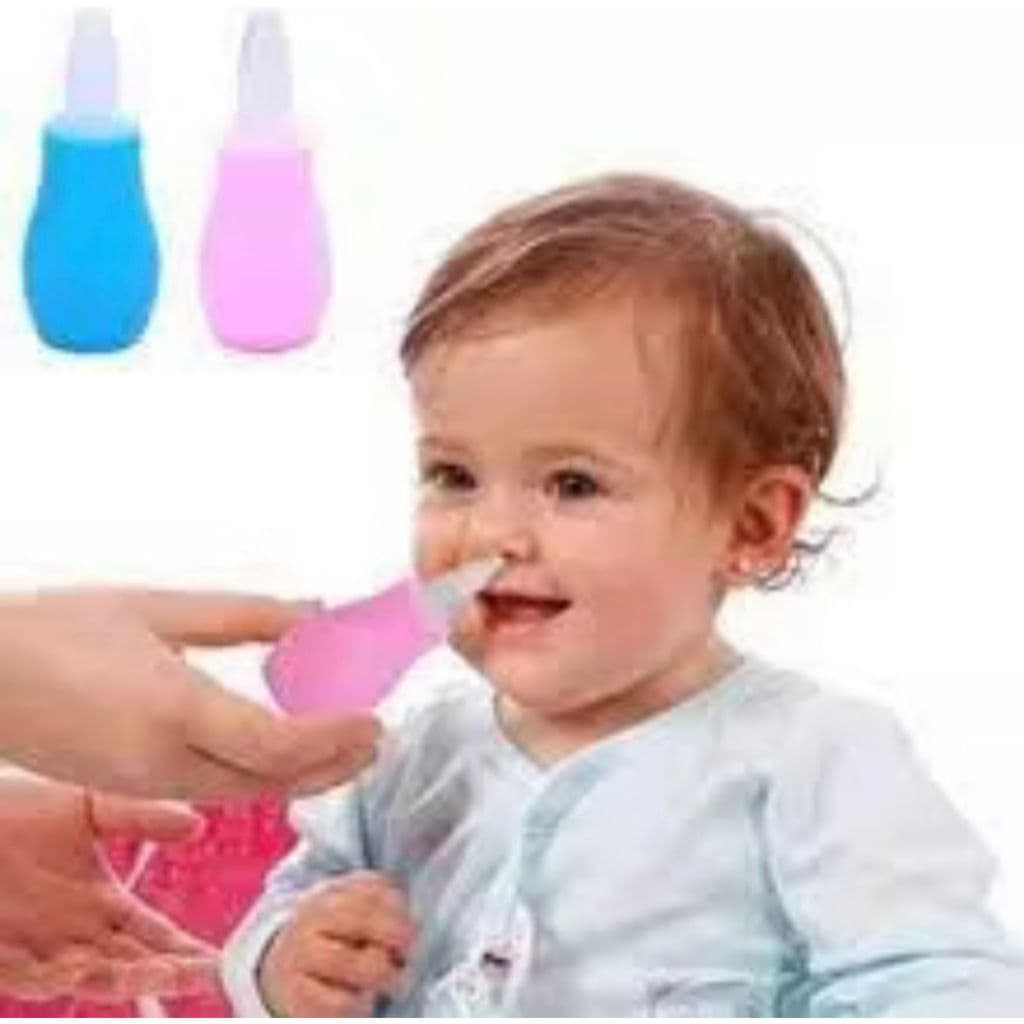 Aspirador nasal E lavagem nasal para bebe e crianças CORES Azul e Rosa