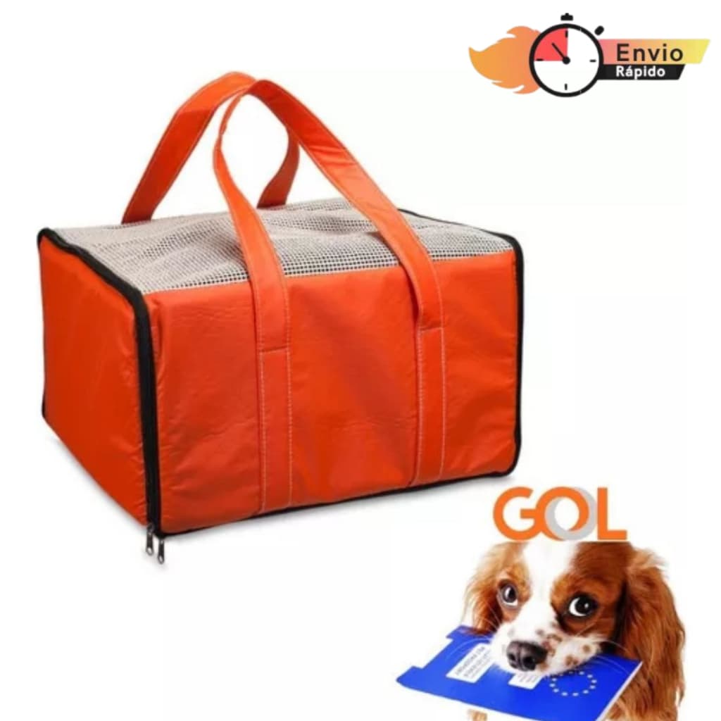 Bolsa Transporte Aéreo Padrão Gol Pet Cachorro Gato Bolsa Viagem Caixa Transporte Cachorro Gatos