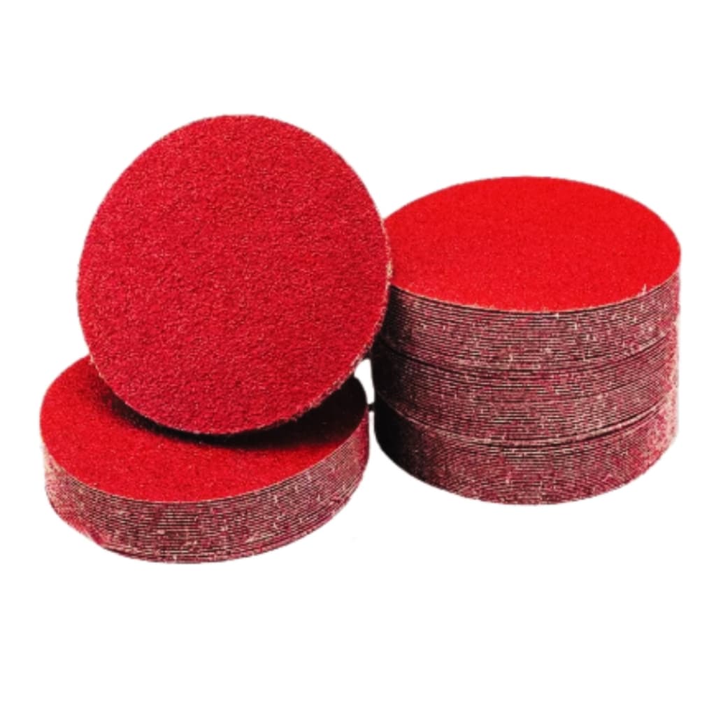 Kit 10 Lixas C/ Velcro 125mm 5 Pol. Grão 60 a 150 Lixadeira Madeira Parede - G60 80 100 120 150