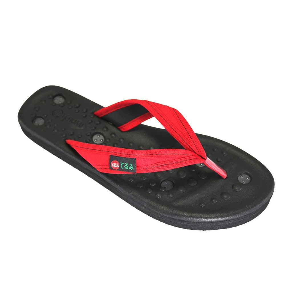 Chinelo Dedo Baixo Fino Magnético Kelly Vermelho Par - Terumi