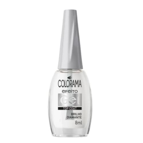 Colorama - Esmalte Efeito Gel - Top Coat Brilho Diamante - 8ml