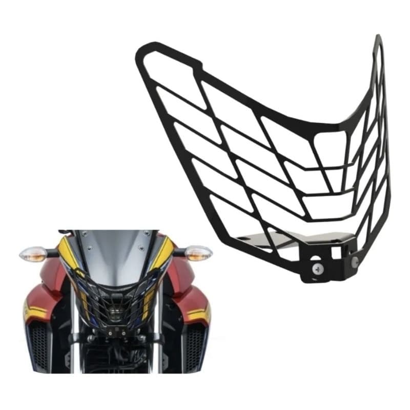 Protetor grade de farol fz25 2022 2023 2024 2025