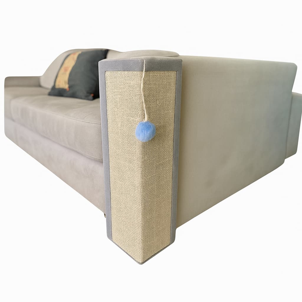 Arranhador de Sofá Arranhador para Gatos Várias Medidas 40cm à 60cm Cinza