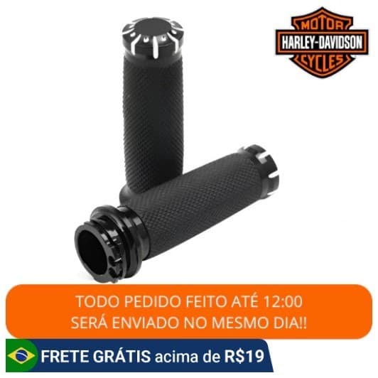 1 Par Manopla Para Har1ey Sportster 883 Xr1200 Touring Dyna Softail 25mm Universal
