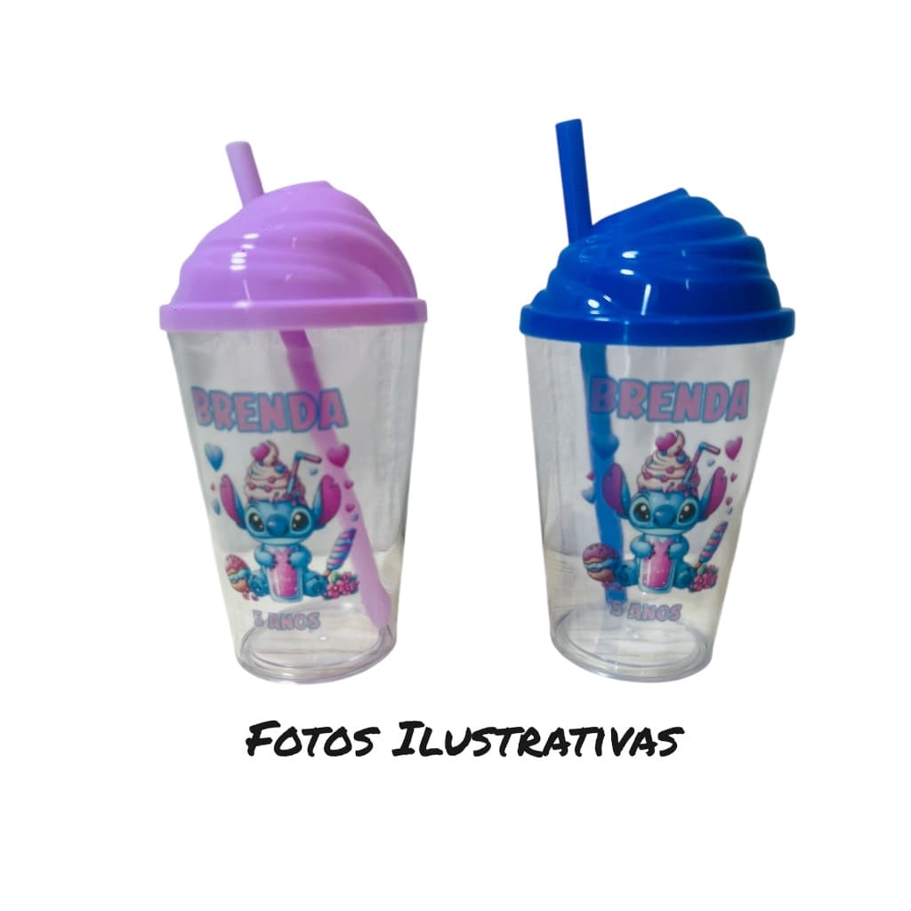 20 Copos milk shake Personalizados 300 Ml para Festa de aniversario Lembrancinha Casamento formatura