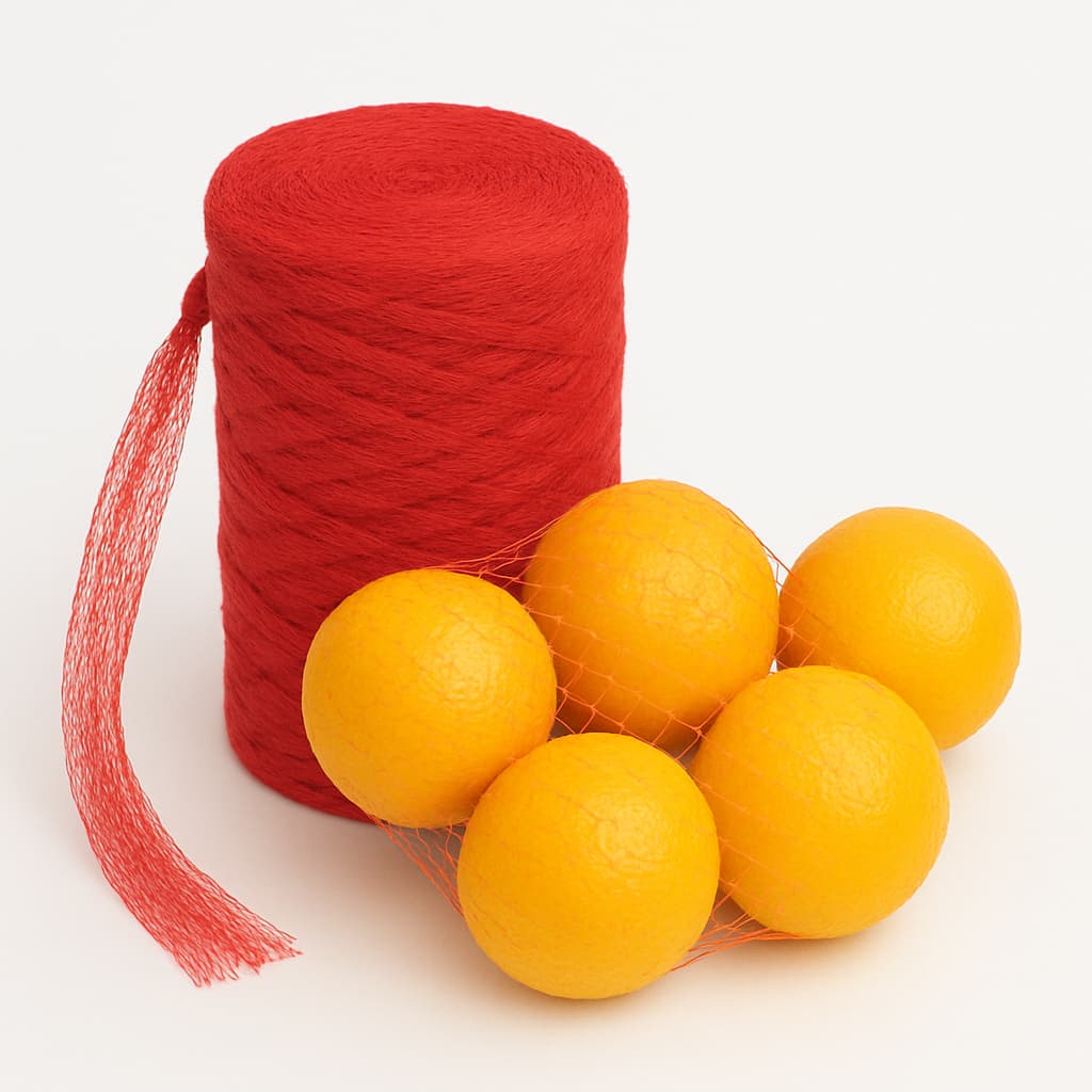 Rede Tubular Redinha Para Frutas Laranjas Rolo Plastico 2kg