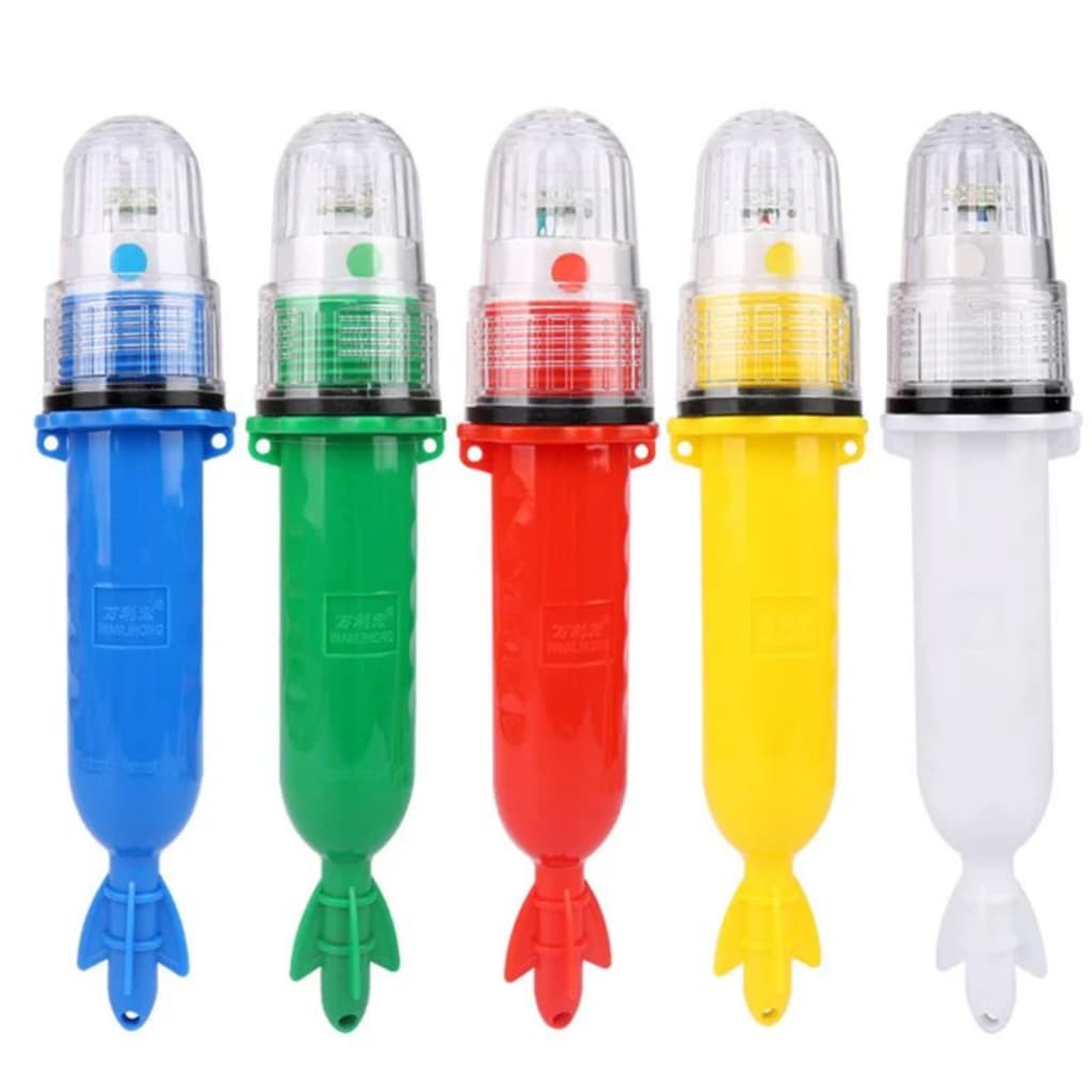 Sinalizador Pisca Náutico Estrobo  Luz Led - Pesca - Redes