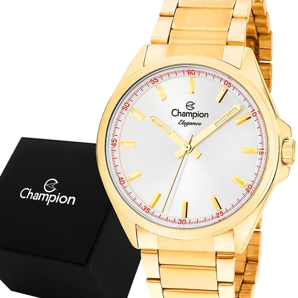 Relógio Champion Feminino Dourado Original com garantia de 1 ano