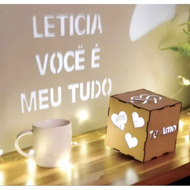 Caixa do amor personalizada