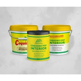 TINTA COQUEIRO POP - Varias Cores - Barrica 16L - Base Acrílica