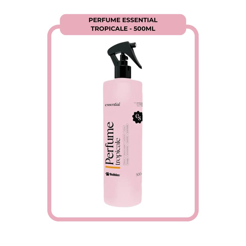 Perfume Pet Tropicale Essential 500ml Cão Gato Pet Profissional