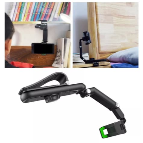 Suporte Veicular Viseira Sol Para Celular Universal Rotação 360º C632