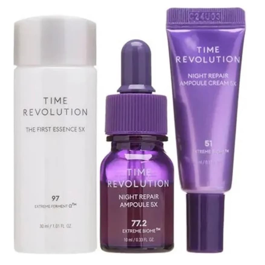 Kit Missha Time Revolution Lotion Ampoule E Cream