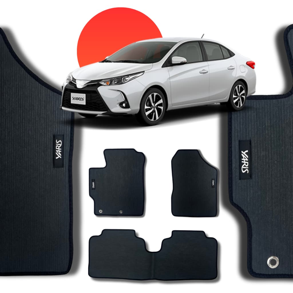 Tapete Emborrachado Yaris Traseiro Inteiriço 2018 a 2025