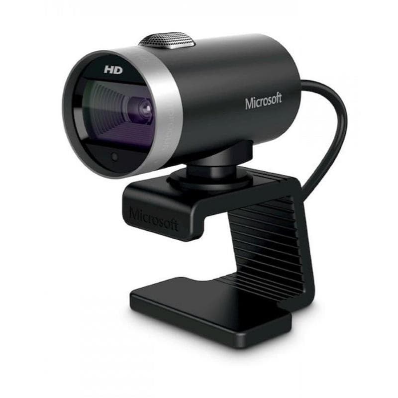Webcam Cinema Microsoft Câmera HD 720p H5D-00013 Microfone int Rotação 360 Streamer Live qualidadee