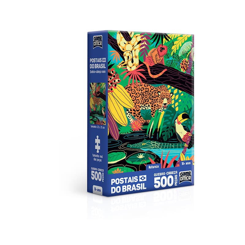 Quebra Cabeça Nano 500 Pçs Postais do Brasil Toyster