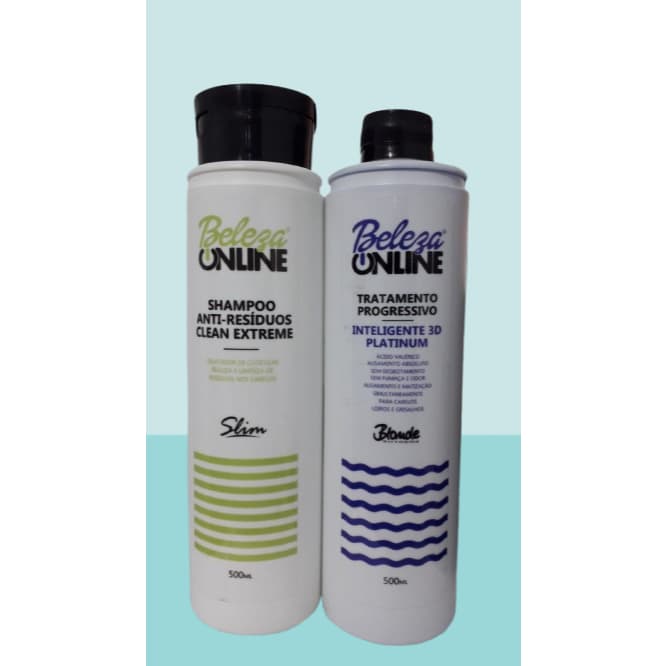 KIT SHAMPOO ANTI-RESIDUOS + PLATINUM 500ML - BALIZA PROFESSIONAL
