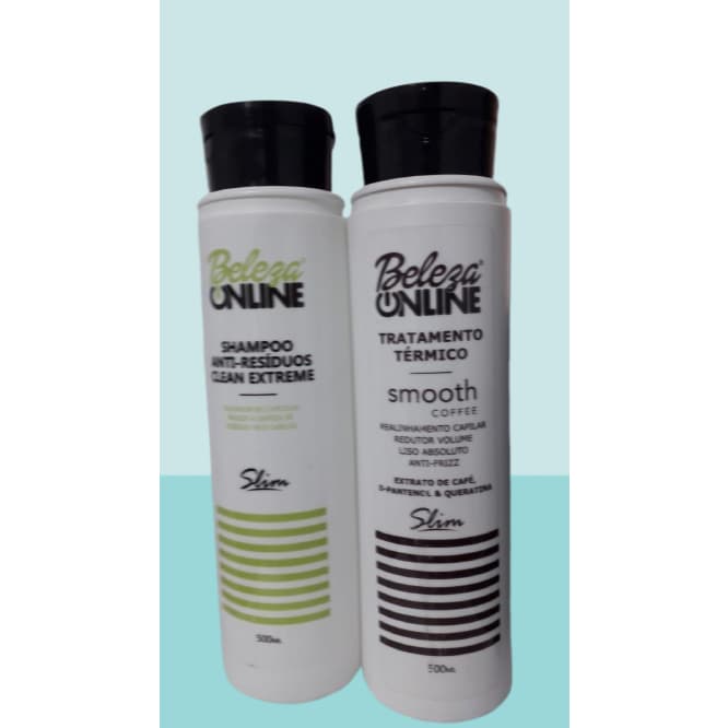 KIT SHAMPOO ANTI-RESIDUOS+ SMOOTH COFFEE 500ML - BALIZA PROFISSIONAL