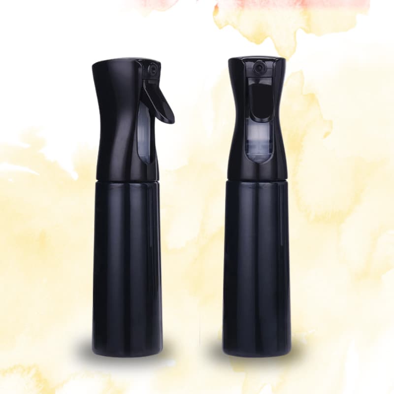 Borrifador Jato De Névoa Spray Pulverizador Preto -300ml