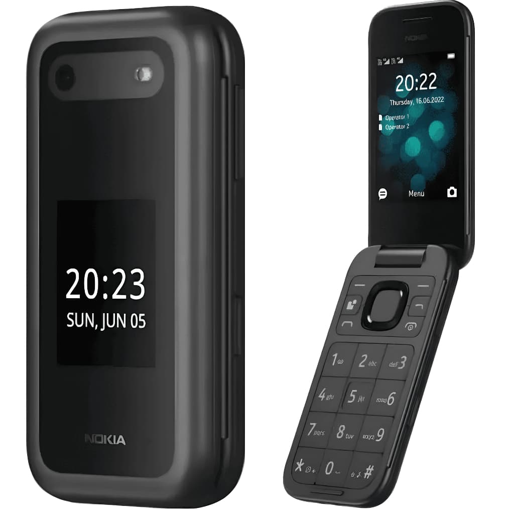 Nokia 2660 4G Preto Teclas Grandes – Ideal para Idosos, Prático e Descomplicado
