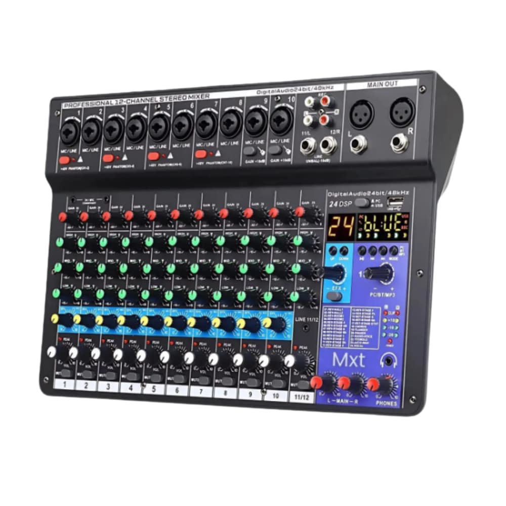 Mesa De Som Mxt Mx-12A 12 Canais