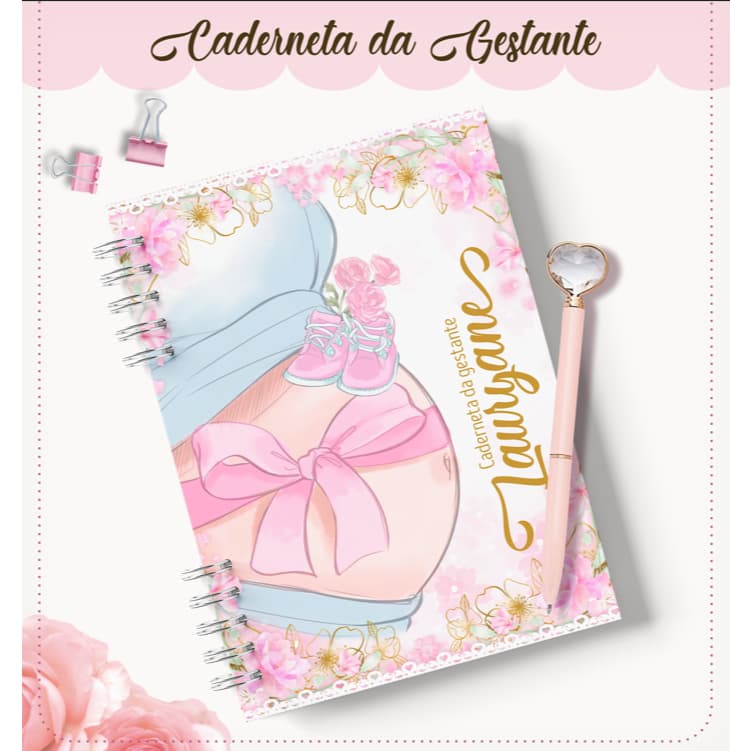 Caderneta da Gestante Personalizada