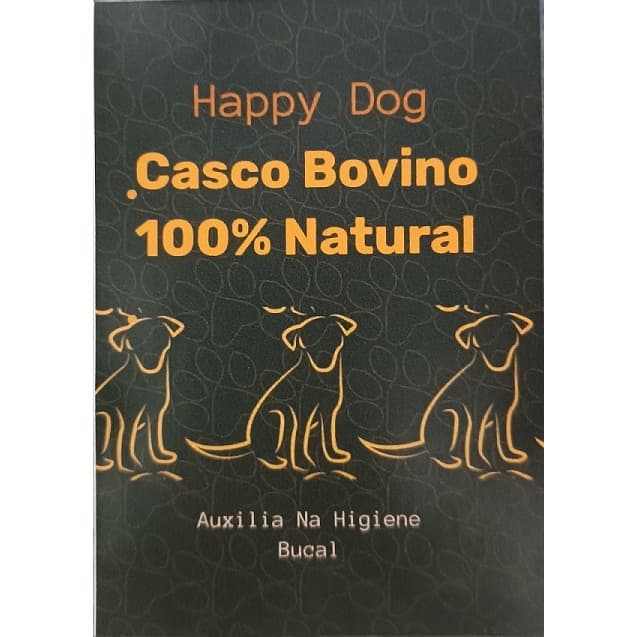 Kit 5 Casco Pequeno 100% Natural Mordedor para cães