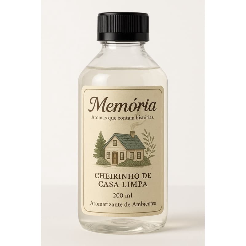 1 Cheirinho de casa limpa perfume para ambientes  200ml