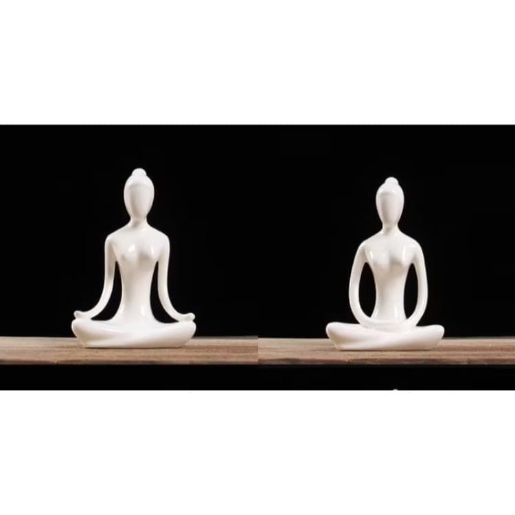 Estatua enfeite decorativo em ceramica