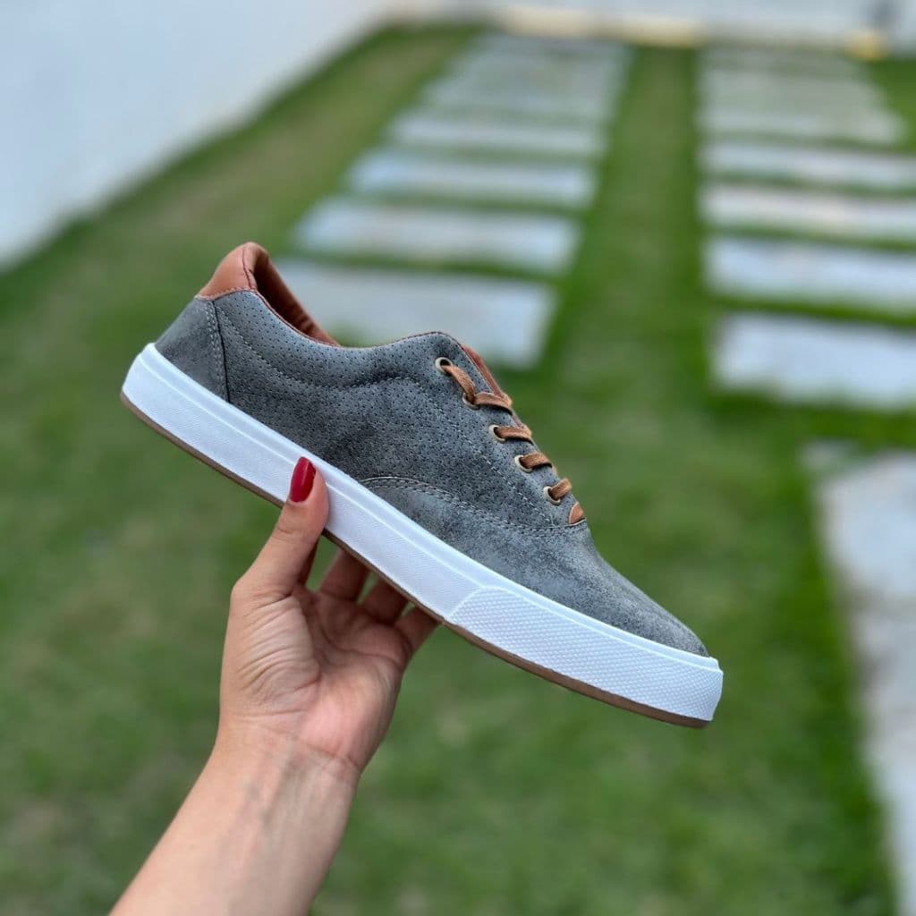 Tênis Sapatenis Casual Masculino Polo Dia-a-Dia Masculino Leve Macio Confortável